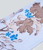 Pantalon décontracté droit à imprimé floral, taille haute, Halara X Yukiko, avec poches