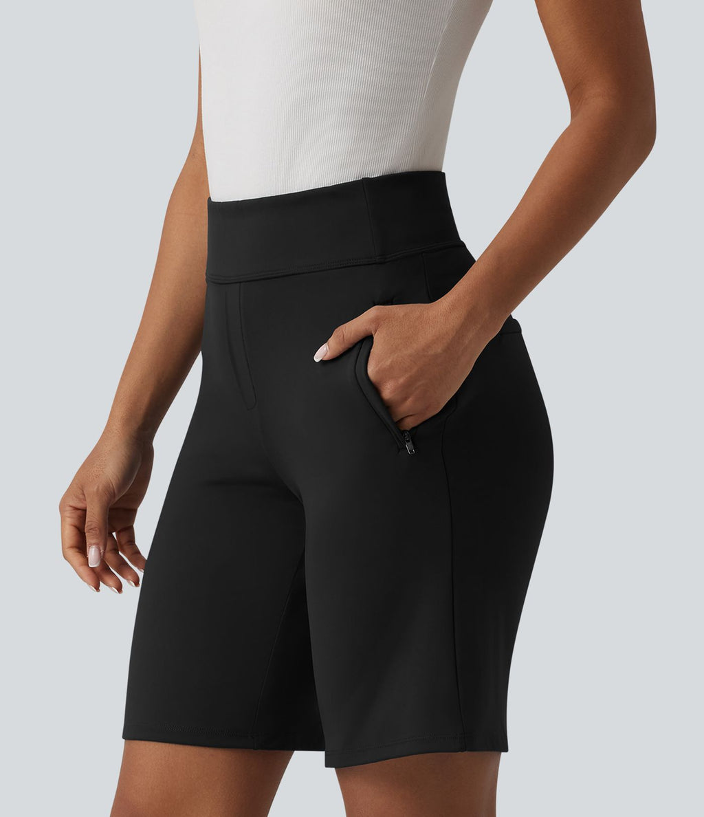 Short tailleur DayStretch ample taille haute avec poches