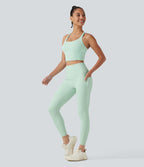 Legging Halara UltraSculpt™ gainant taille haute avec poches