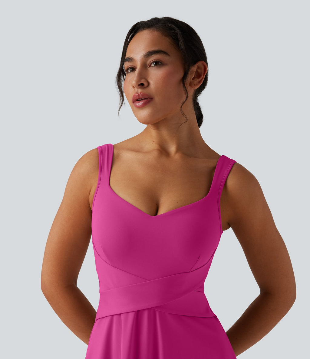 Robe de tennis 2-en-1 SoftlyZero™ Airy mini effet frais InstantCool avec poche, accès facile Easy Peasy, protection solaire UPF50+