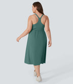 Robe Midi Casual Grande Taille Everyday - Lala Land