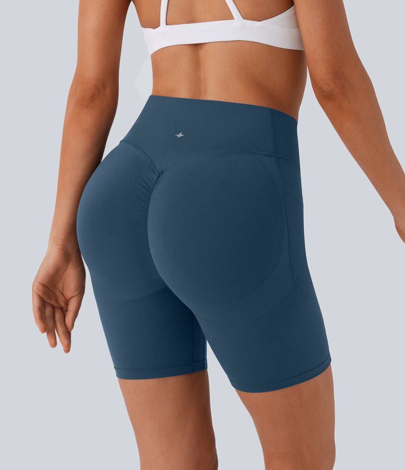 Legging de yoga gainant taille haute chiné à séchage rapide avec poches Halara UltraSculpt™