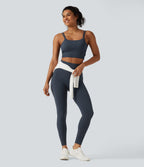 Legging de yoga Halara UltraSculpt™ taille haute gainant avec poches