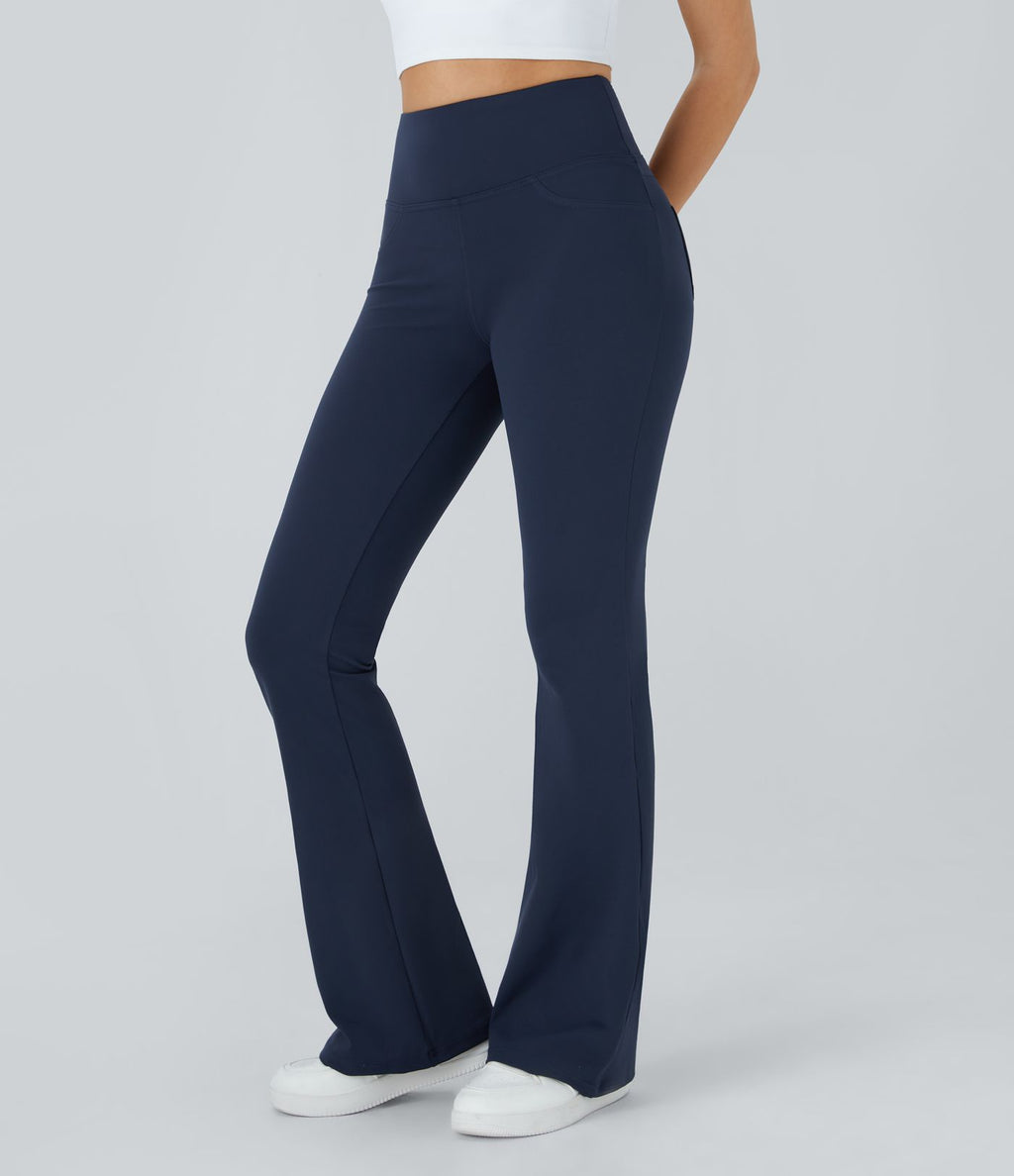 Legging yoga évasé taille haute DayStretch avec poches