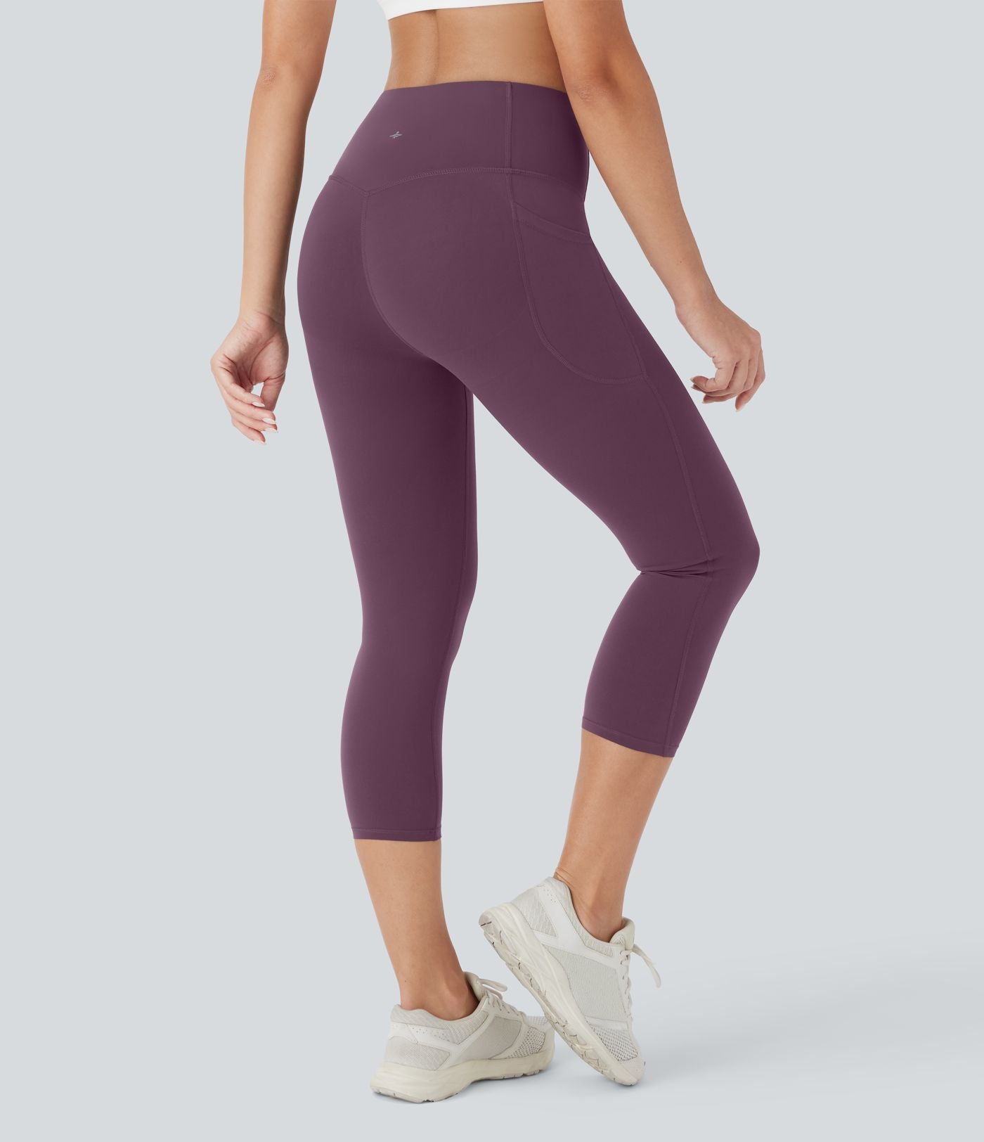Legging corsaire d'entraînement gainant galbant taille haute avec poches Halara UltraSculpt™