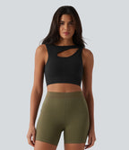 Débardeur de yoga OneForm Seamless Flow à découpes avec brassière intégrée