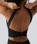 Combinaison d'entraînement gainante Halara UltraSculpt™ avec poches - Édition Easy Peasy - Bonnets E-G