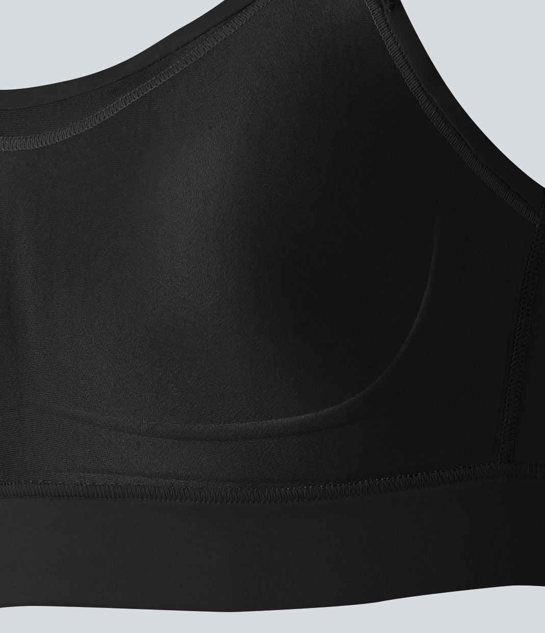 Brassière de sport d'entraînement maintien moyen avec bonnet spacer moulé