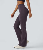 Pantalon de yoga à coupe bootcut gainant galbant taille haute avec effet scrunch et poches Halara UltraSculpt™