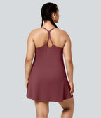 Softlyzero™ Airy Mini Everyday Robe-Euphoria Air Aérée 2 En 1 Dos Nu Avec Poche Latérale Cool Touch Grande Taille