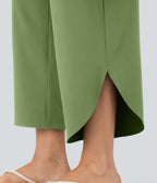 Pantalon fluide resort Breezeful™ à séchage rapide, coupe fendue et effet ventre plat