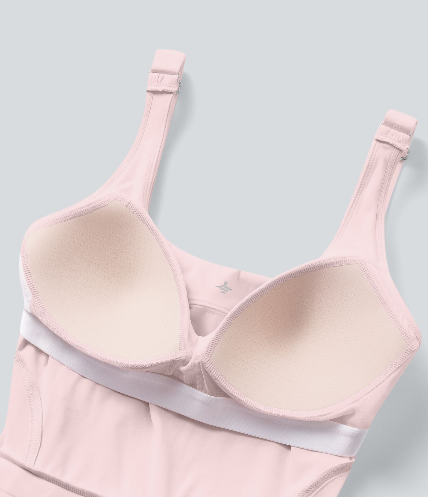 Robe active de yoga 2-en-1 Softlyzero™ Plush avec bretelles ajustables, armatures push-up, dos nu et poches-Easy Peasy