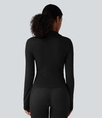 OneForm Seamless Flow Veste yoga chaude zippée à manches longues