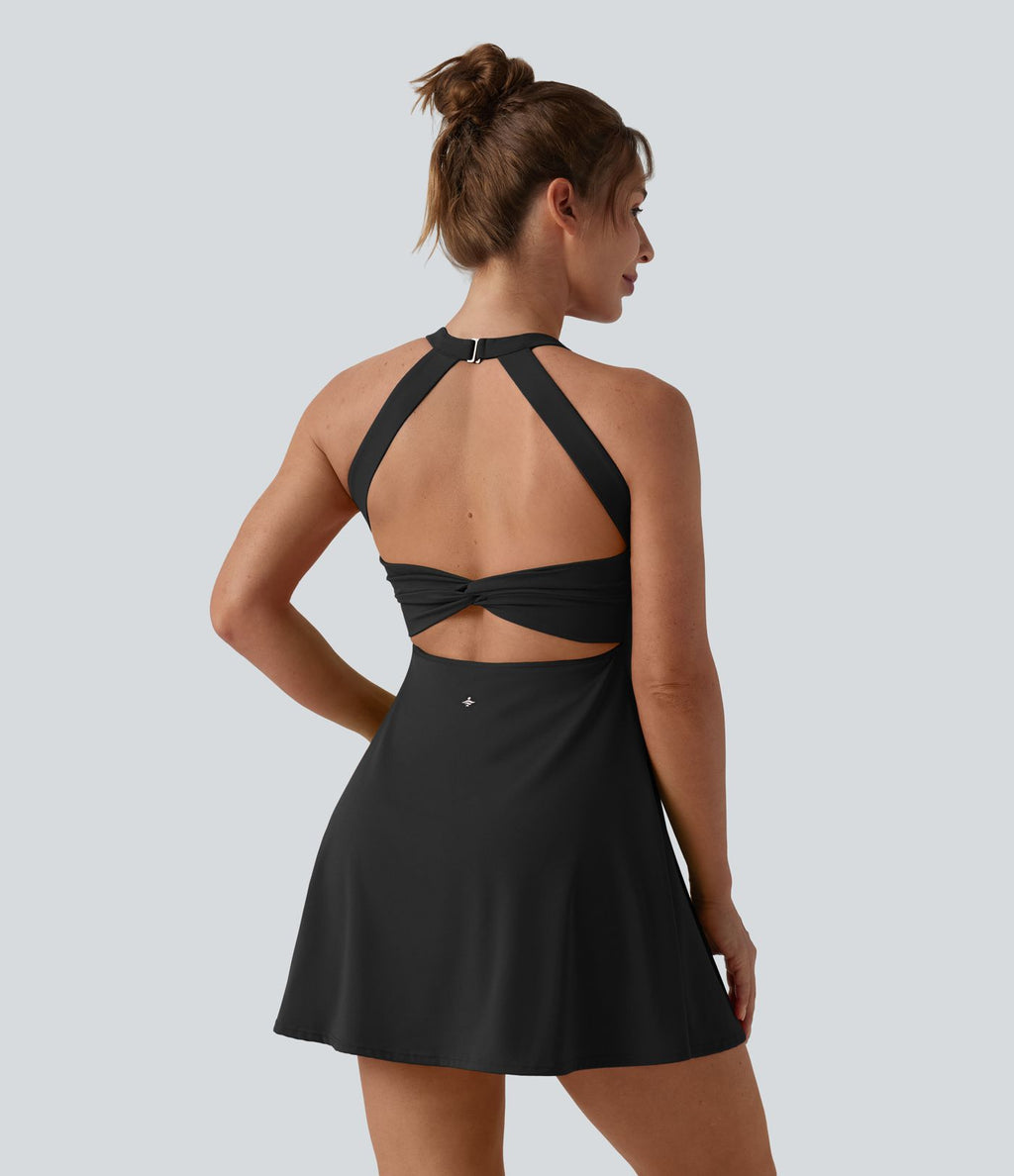 Robe de danse SoftlyZero™ Airy dos nu torsadé effet frais InstantCool, accès facile Easy Peasy, bonnets E-G