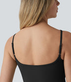 Débardeur de yoga dos ouvert avec fentes et bretelles ajustables SoftlyZero™ Plush