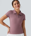 Haut de sport golf manches courtes effet frais InstantCool séchage rapide, protection solaire UPF50+