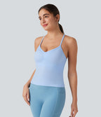 OneForm Débardeur de yoga sans couture avec soutien-gorge intégré