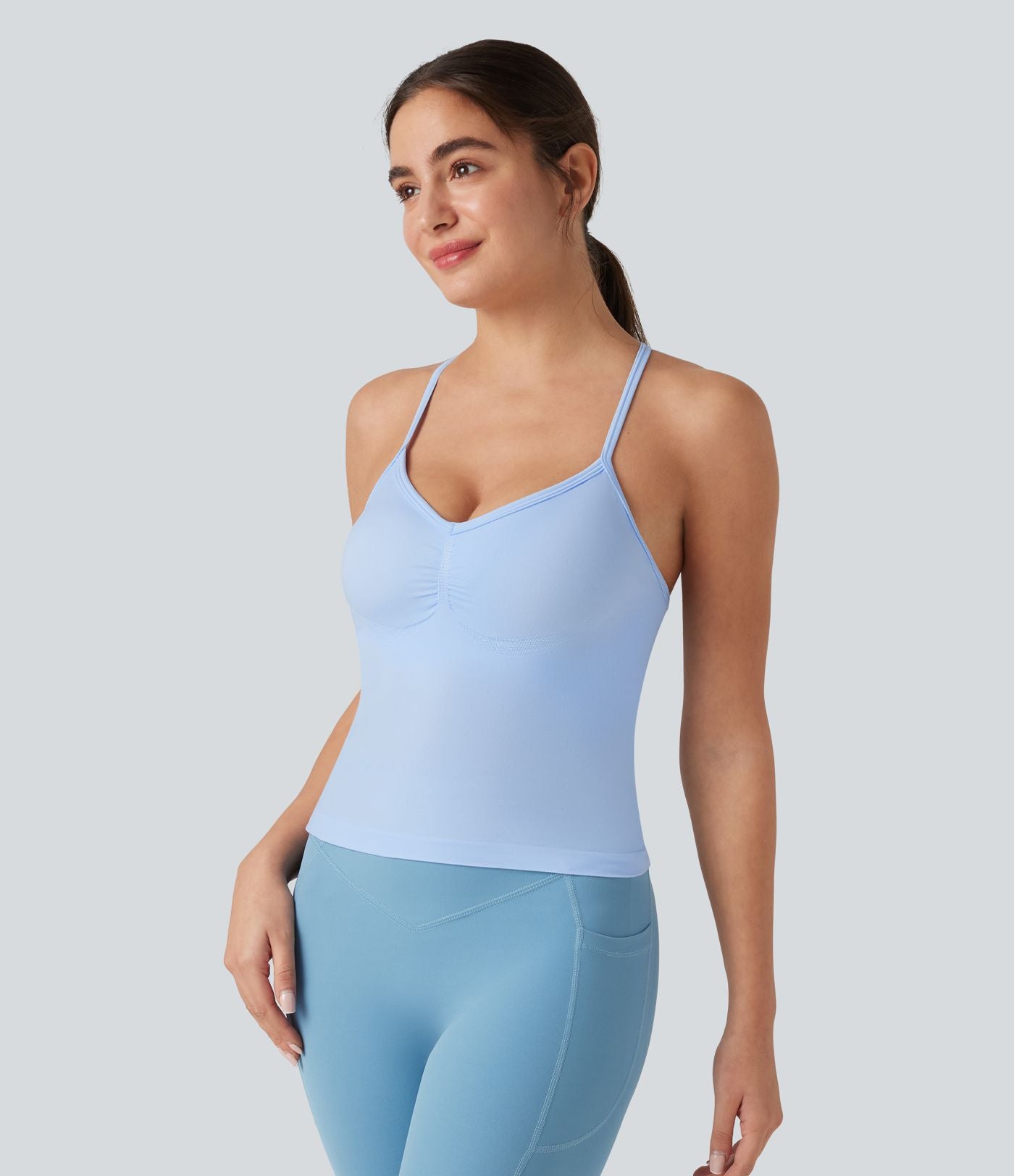 OneForm Débardeur de yoga sans couture avec soutien-gorge intégré