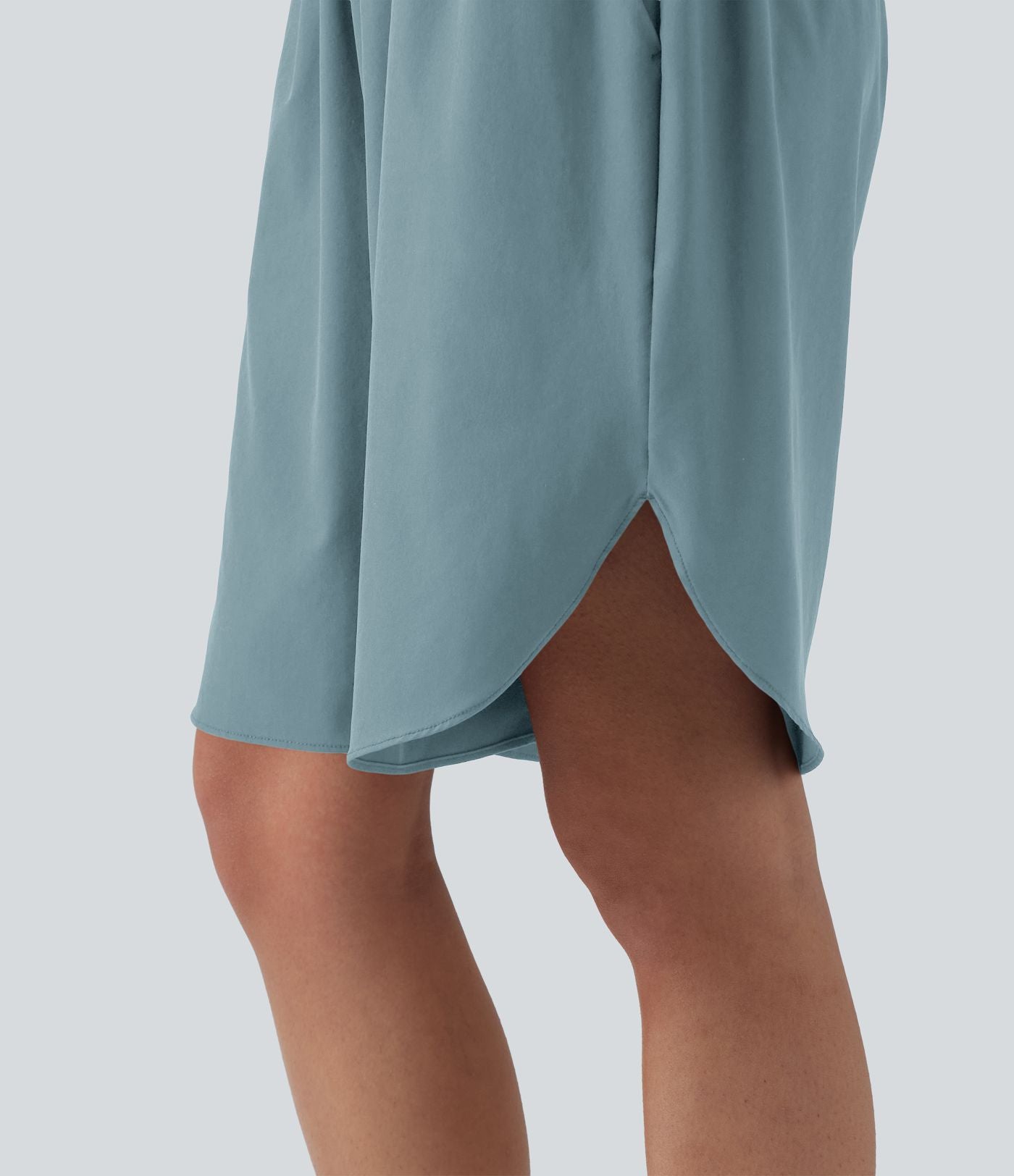 Short resort taille haute gainant séchage rapide avec fentes Breezeful™ et poches
