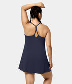 Softlyzero™ Airy Mini Everyday Robe-Euphoria Air Aérée 2 En 1 Dos Nu Avec Poche Latérale Cool Touch Grande Taille