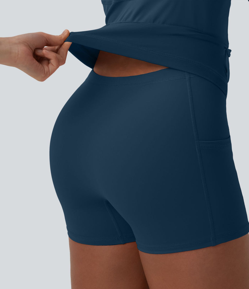 Robe de danse SoftlyZero™ Airy 2-en-1 effet frais InstantCool mini avec poches, accès facile Easy Peasy, longueur rallongée