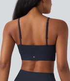 Brassière de sport yoga maintien léger sans couture OneForm Seamless Flow