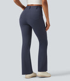 Pantalon de golf flare effet frais InstantCool taille haute à séchage rapide avec poches et protection solaire UPF50+