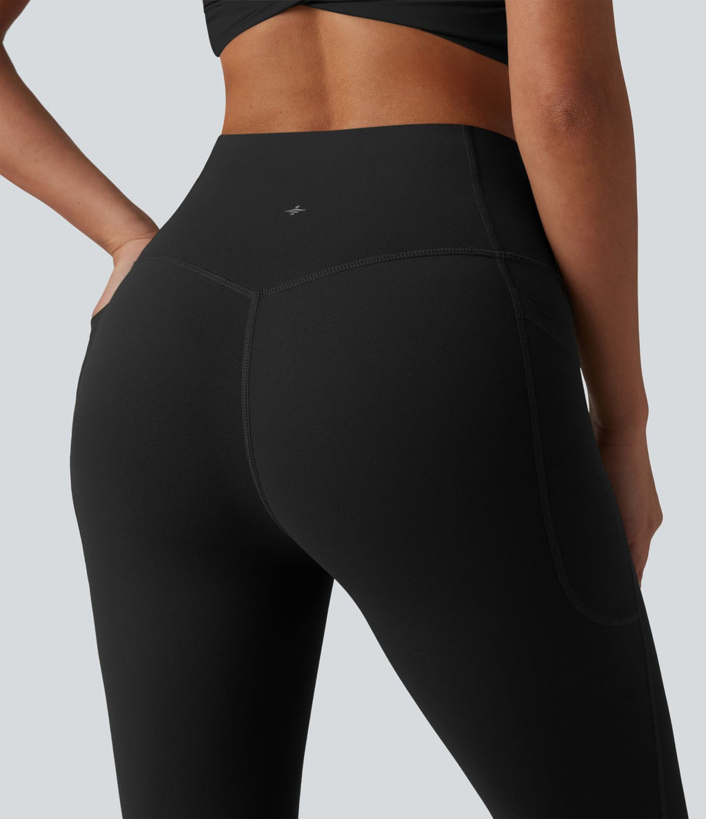 Halara Ultrasculpt™ Jogging yoga bouffant taille haute ventre plat avec poches
