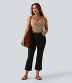 Halara Flex™ Jean bootcut casual taille mi-haute avec poches
