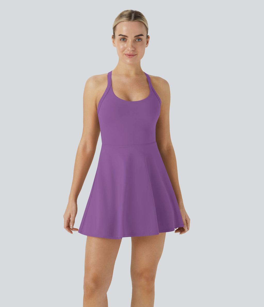 Softlyzero™ Airy Robe Sport Torsadée Dos Nu Édition Easy Peasy