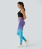 Legging running taille haute dégradé sans couture OneForm Seamless Flow