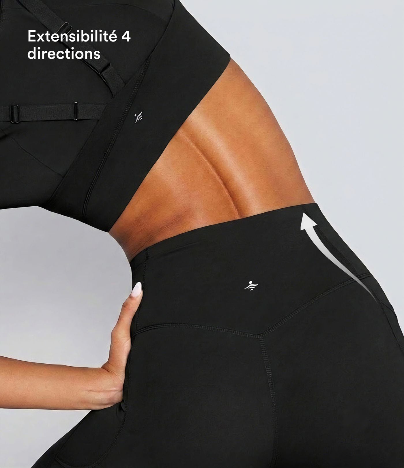 Legging corsaire de yoga gainant taille haute avec poches Halara UltraSculpt™