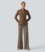 Pantalon de yoga large Halara UltraSculpt™ taille haute gainant avec poches
