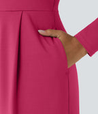 Combinaison de cérémonie à manches longues, coupe large avec poches latérales et zip invisible - Édition Easy Peasy
