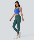Softlyzero™ Legging Capri Unis Poches Croisées - UPF50+