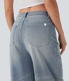 Jean fluide Halara Flex™ taille mi-haute avec poches