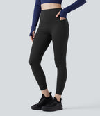 Legging de yoga thermique Halara UltraSculpt™ Heat taille haute froncé effet push-up gainant avec poches