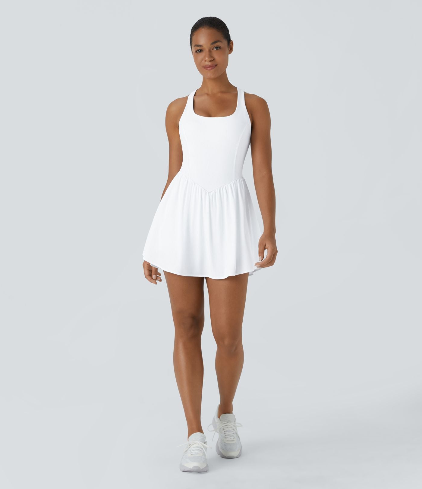 Robe de sport mini 2-en-1 Breezeful™ corset fluide séchage rapide avec poche padel/pickleball A-C