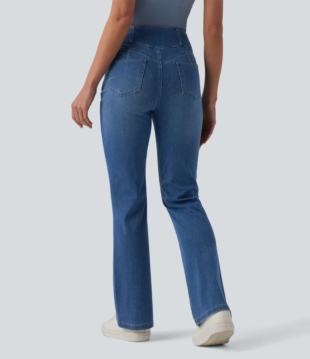 Halara Flex™ Jegging bootcut casual taille haute avec poches
