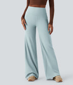Pantalon yoga large gainant taille haute DayStretch avec poches