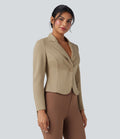 Blazer de travail ajusté manches longues