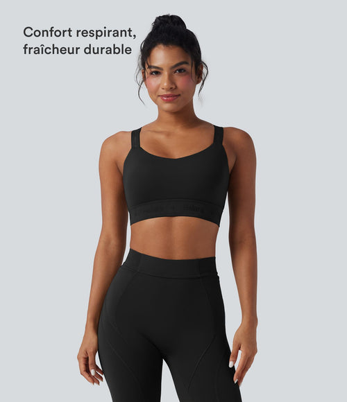 Brassière de sport SpeedWave™ maintien léger séchage rapide running