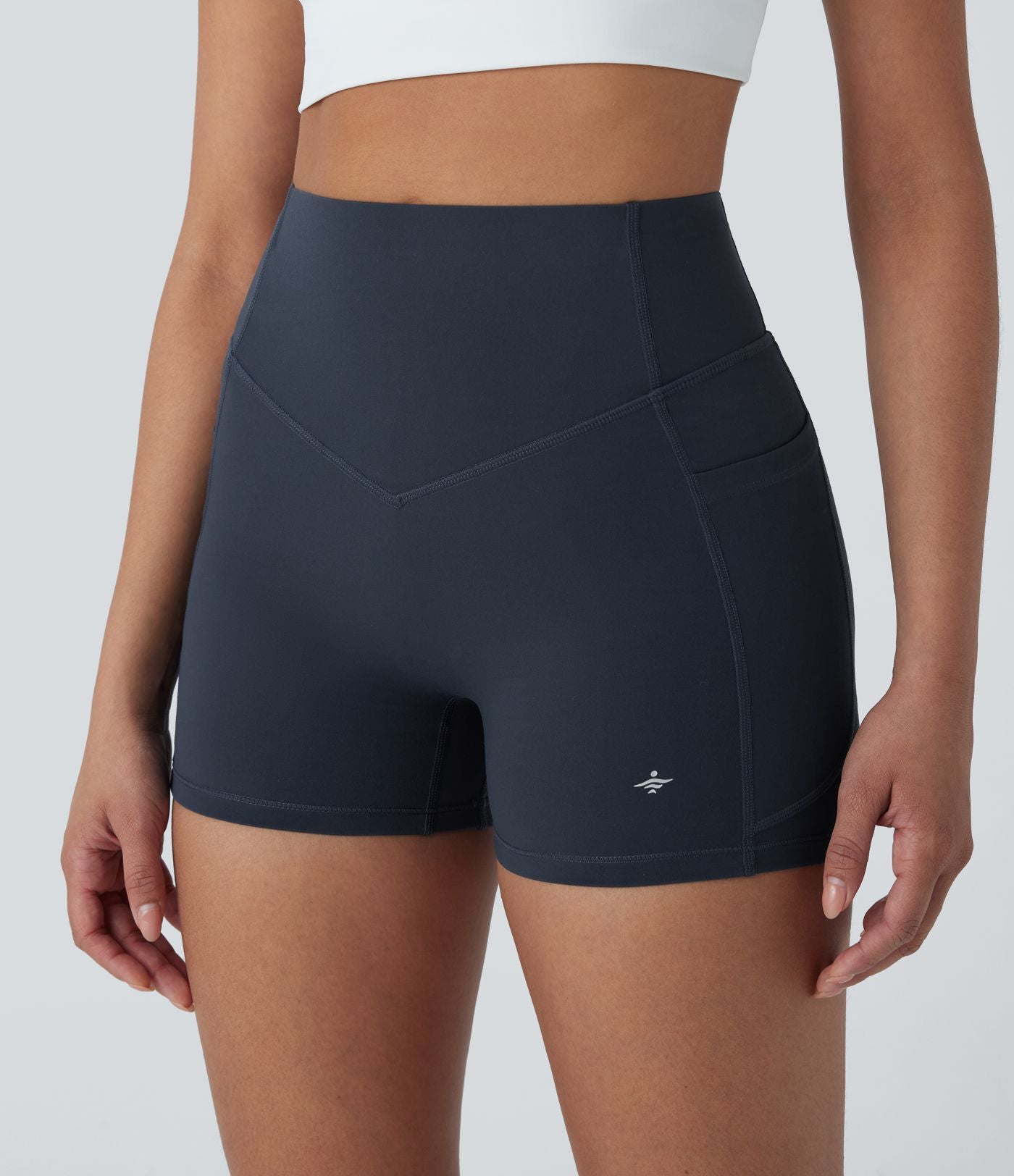 Jogging gainant taille haute avec cordon de serrage intérieur et séchage rapide avec poches Breezeful™