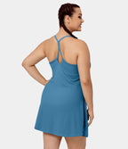 Softlyzero™ Airy Mini Everyday Robe-Euphoria Air Aérée 2 En 1 Dos Nu Avec Poche Latérale Cool Touch Grande Taille