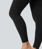 Short cycliste 7,5 cm de yoga gainant taille haute à blocs de couleurs et séchage rapide SoftlyZero™