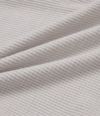 Top détente col henley manches longues gaufré