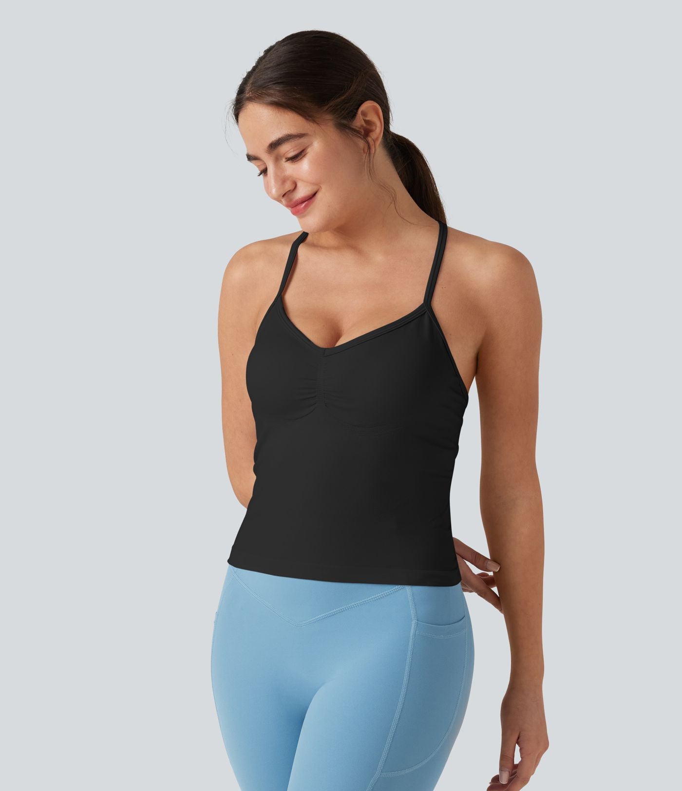 OneForm Débardeur de yoga sans couture avec soutien-gorge intégré