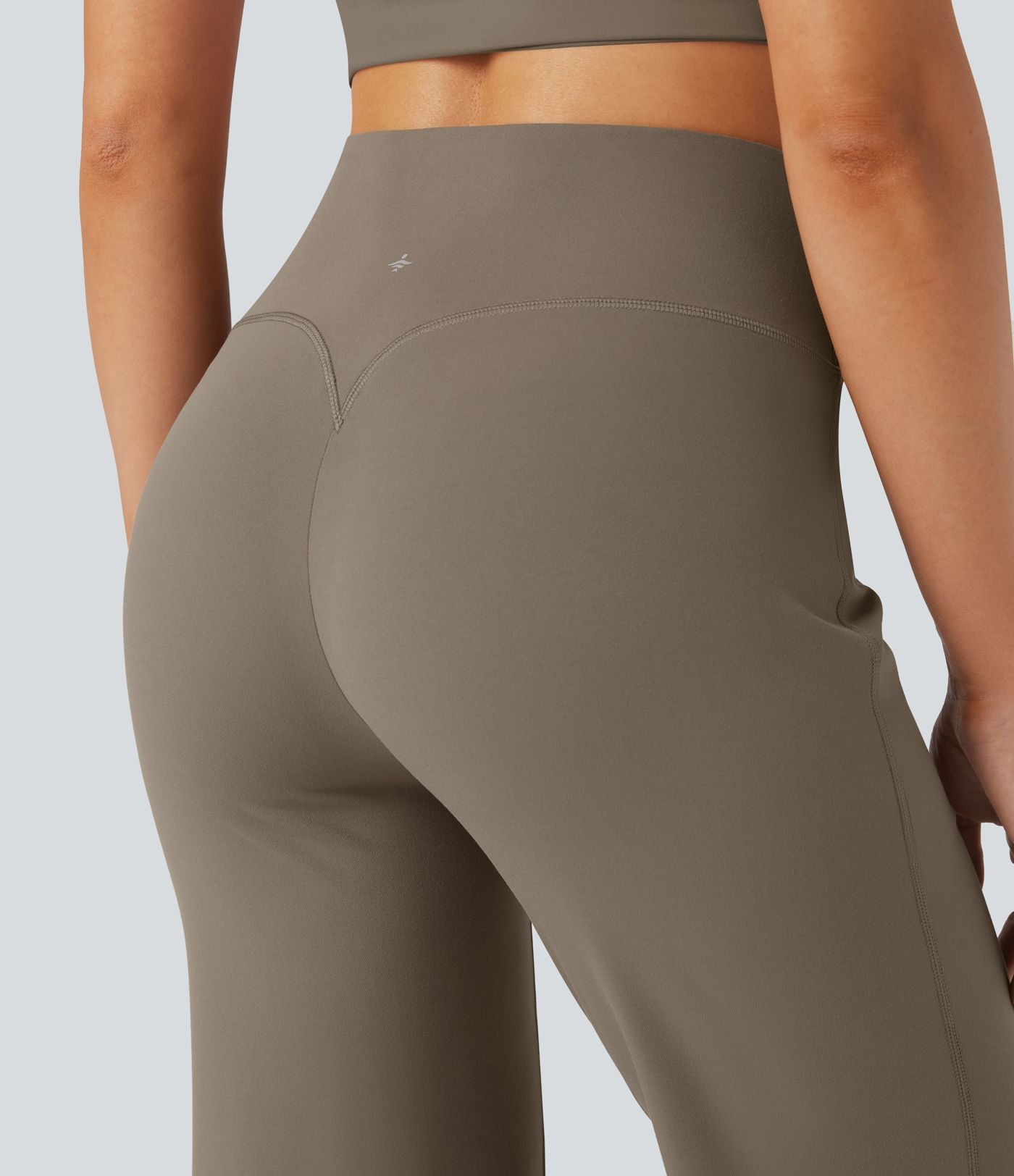 Pantalon de yoga droit gainant taille haute avec poches Halara UltraSculpt™