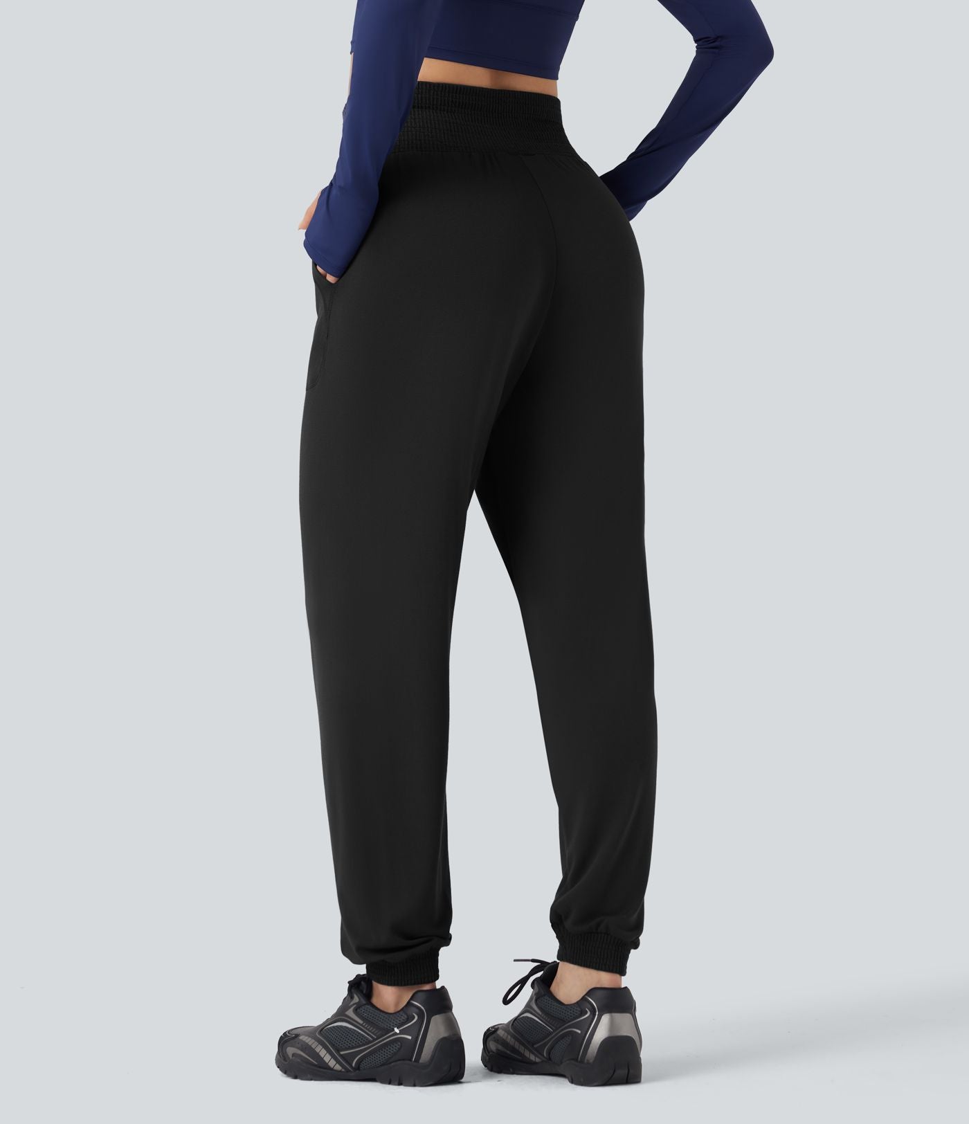 Jogging taille haute sans couture OneForm Seamless Flow avec poches