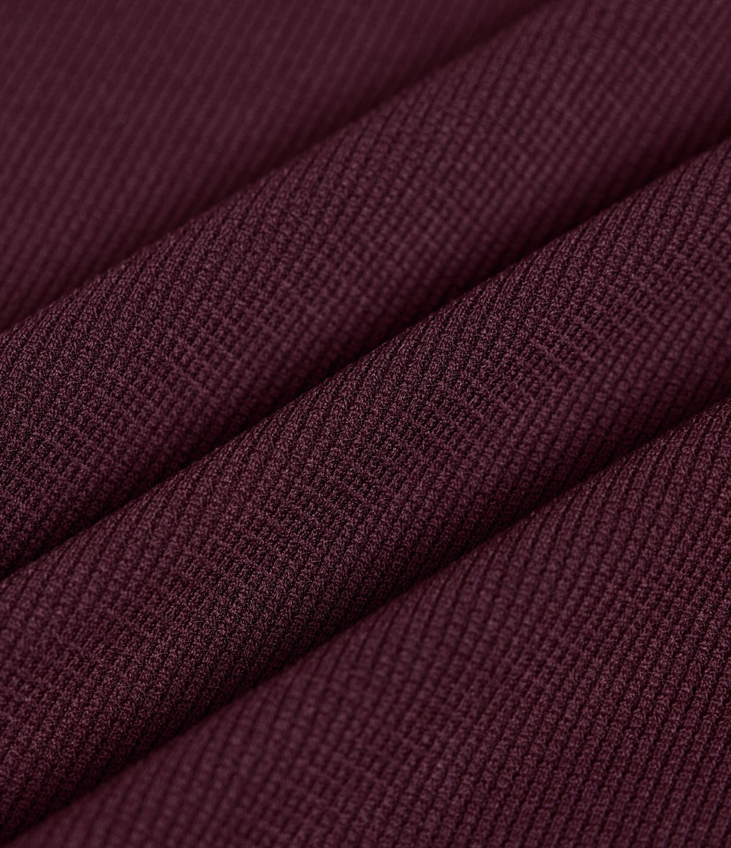 Jupe-short habillée mini en maille gaufrée, taille haute, à poches
